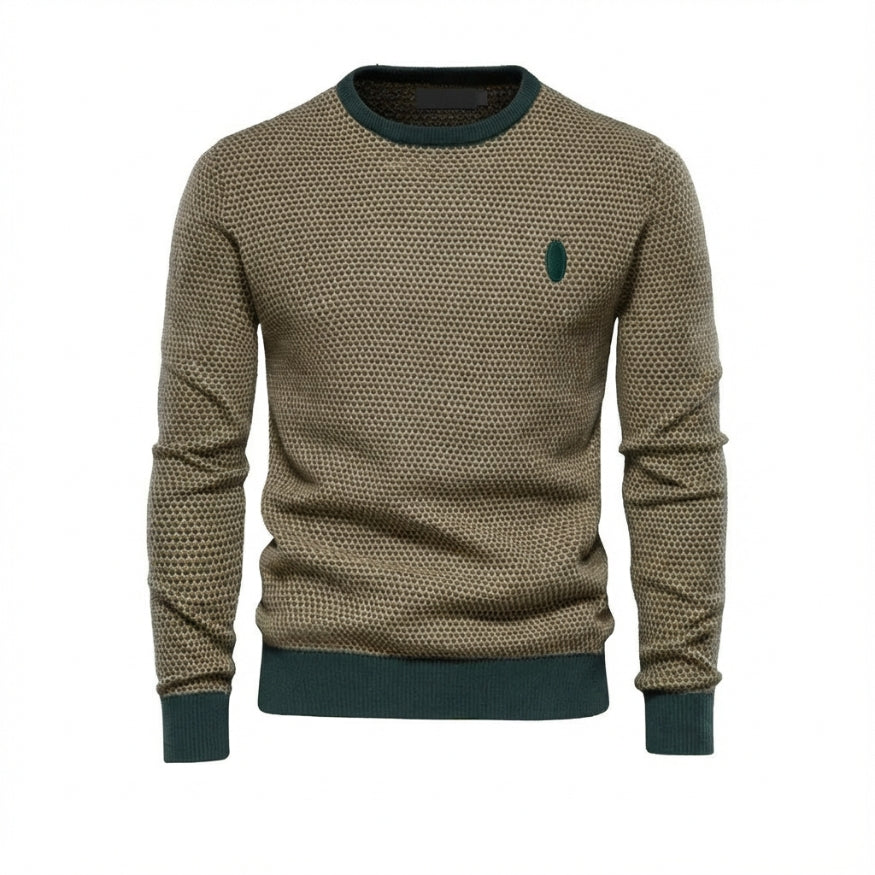 Signature-Strickpullover Im Waffelmuster R&L