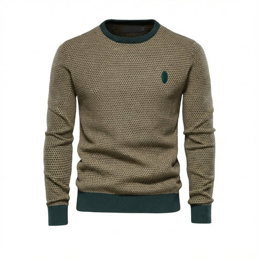 Signature-Strickpullover Im Waffelmuster R&L