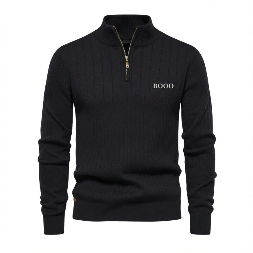 Reißverschluss-Pullover HB