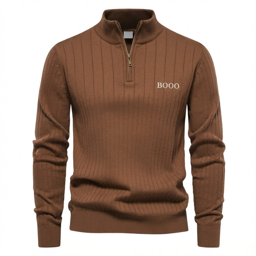 Reißverschluss-Pullover HB