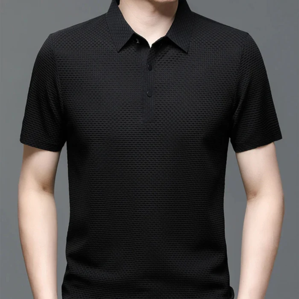 Aure | Knitterarmes polohemd premium